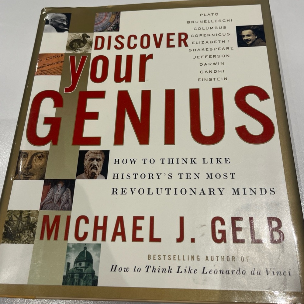 Discover Your Genius by Michael J. Gelb book 1ST EDITION